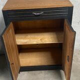 Black Parisian oak sideboard