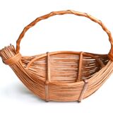 Wicker fruit basket, 60s