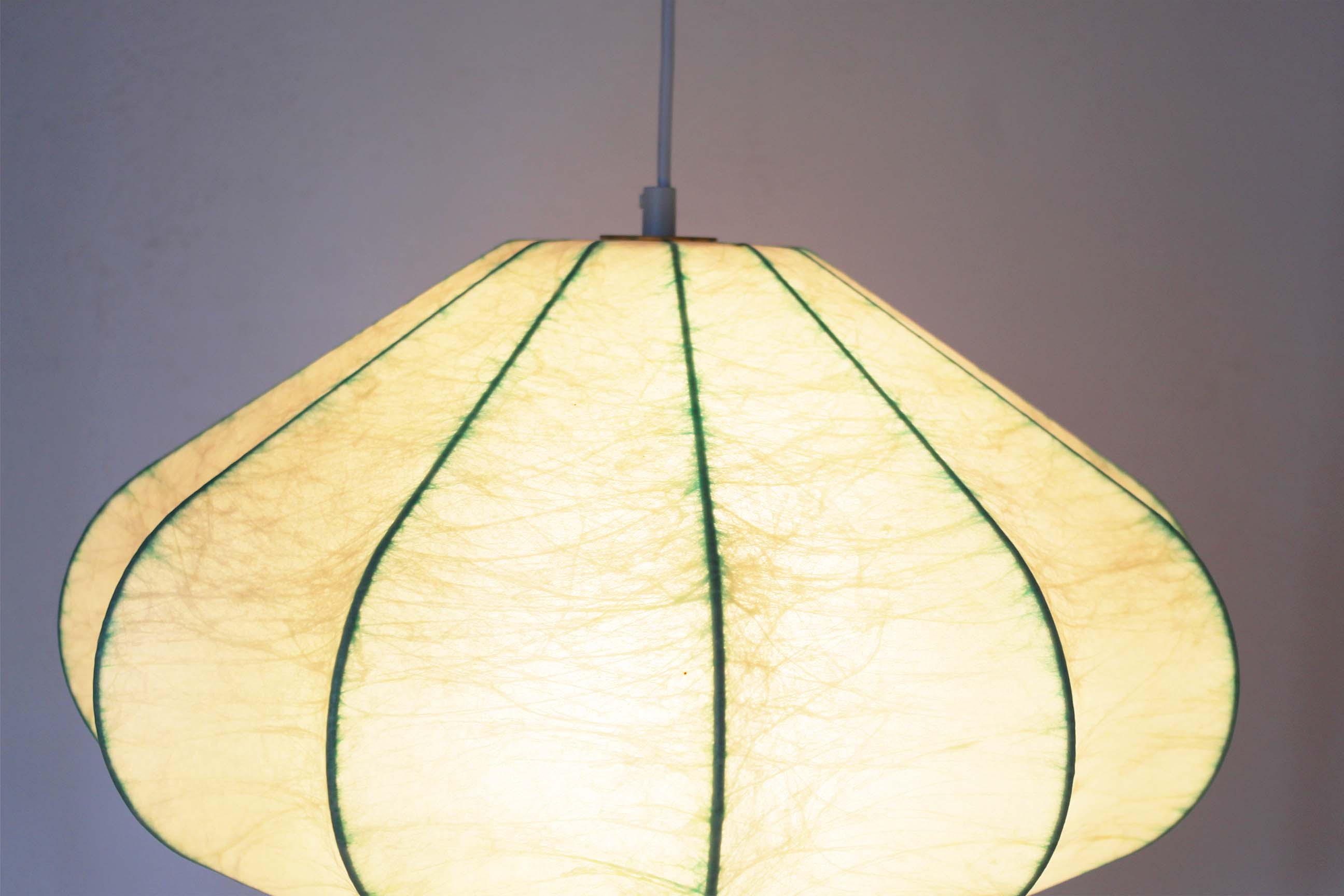 Vintage ‘Cocoon’ Pendant chandelier by Goldkant Leuchten