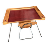Ensemble bureau et chaise enfant vintage