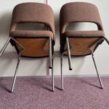 Set of 6 barrel chairs