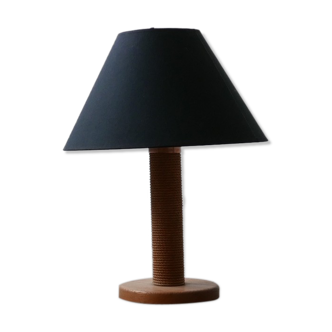 French cord table lamp