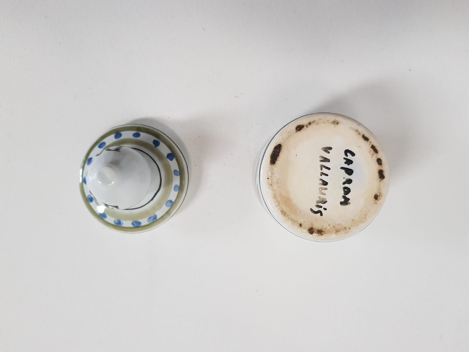 Roger Capron ceramic pepper pot