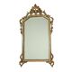 Classic Italian Gilt Crested Mirror by La Barge, 100 cm