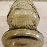 Service à orangeade verre fumé noir ancien/vintage