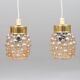 Helena Tynell bubble pendant lamp, Germany, 1960