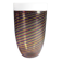 Large glass art vase filigrana Cenedese with multicoloured bands.