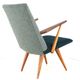 Fauteuil Akerblom bicolore - design scandinave - moderne du milieu du siècle