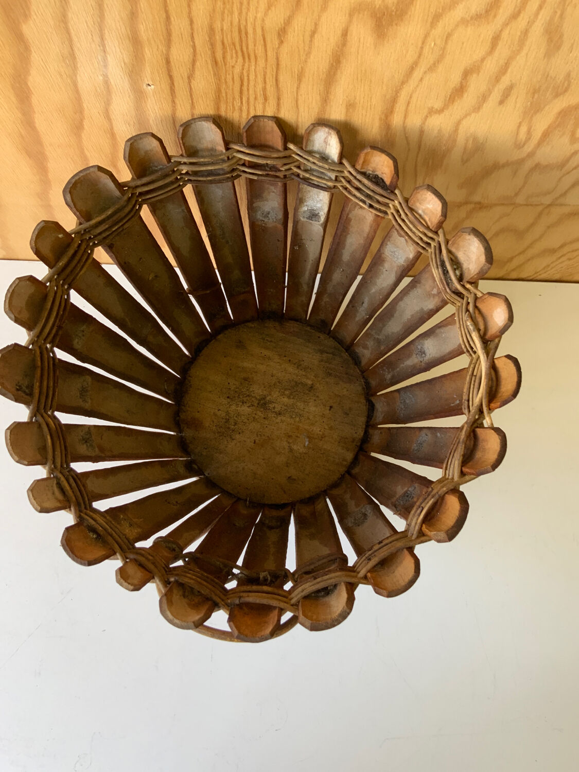 Rattan pot cover or basket