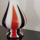 Vintage Italian pop art blown soliflore vase from the 70s in opaline