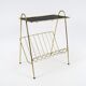 Brass magazine rack 1950s
