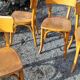 8 chairs bistro Luterma years 50/60