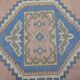 Anatolian floral patterned Oushak rug, reference 3571