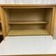 Vintage wood/wicker cabinet
