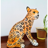 Léopard en céramique – Italie Années 70