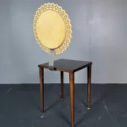 Sculptural Italian Tatlim side chair dining chair by Marco Mencacci 1990s