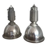 Large Zumtobel Copa D-1 pendant lights // Charles Keller 1990 // Set of 2