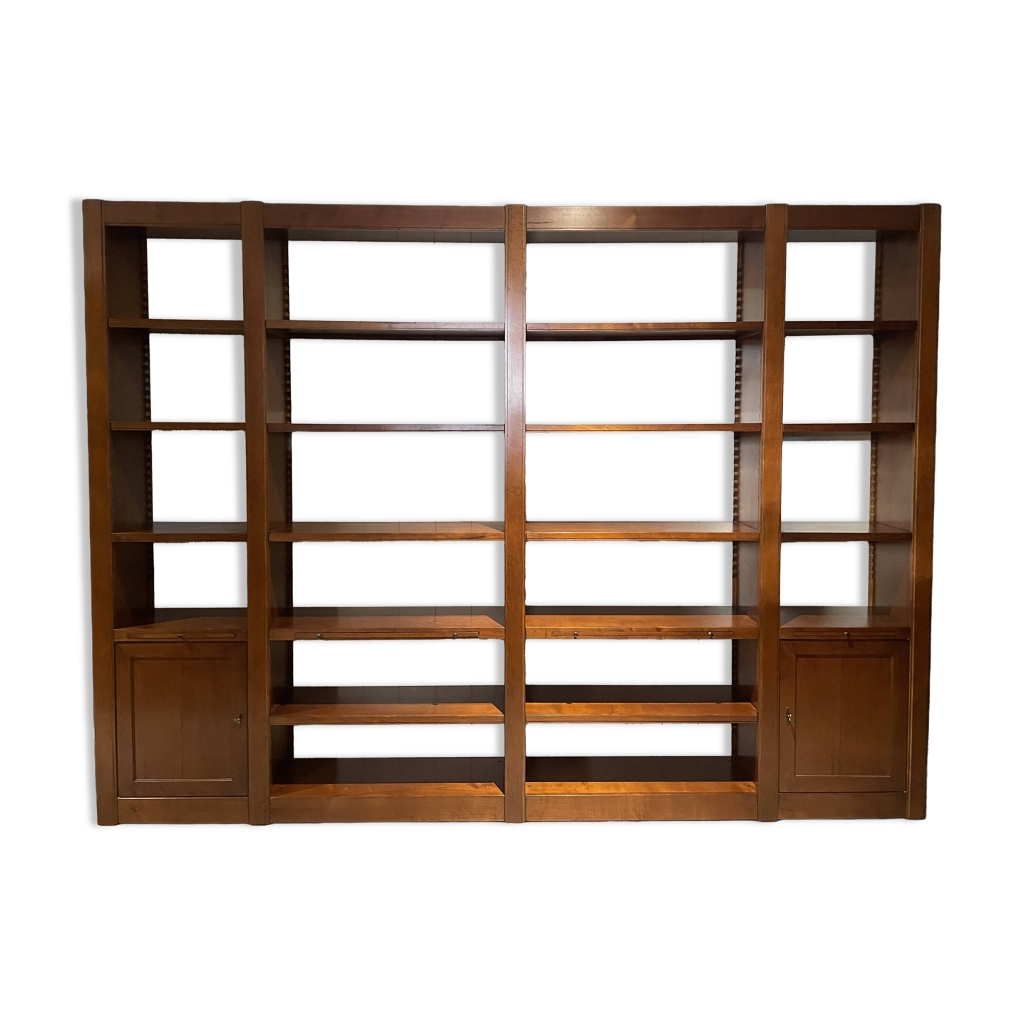 Roche bobois library folio solid cherry + delivery and assembly