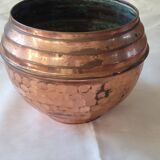 Copper cache-pot - vintage