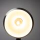Vintage industrial chrome Aluminor lamp