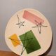 Assiette salins forme libre, 1950
