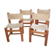 Lot 4 minimalist chairs