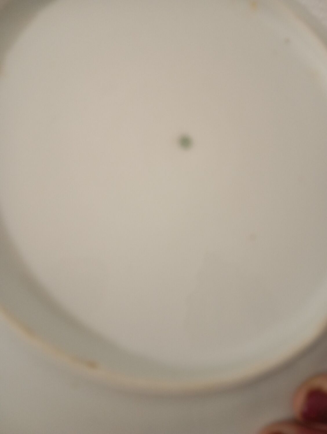 Set of 6 dinner plates and 6 dessert plates.