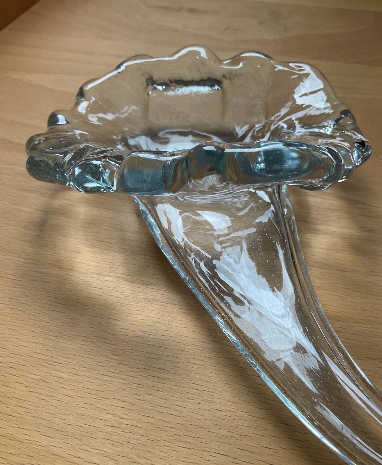 Vintage blown glass empty pocket
