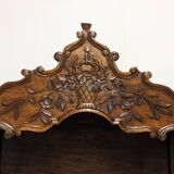 Shelf called "Estagnier Provençal" in Louis XV style walnut