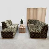 Vintage design modular lounge sofa 'Checkered'