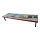 Mid century ceramic tiled patchwork long and low coffee table, 1960s