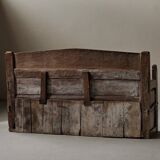 Folk art chest bench, Catalonia, 1800