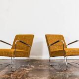 Customizable Pair Of Armchairs, 1950s, Poland.