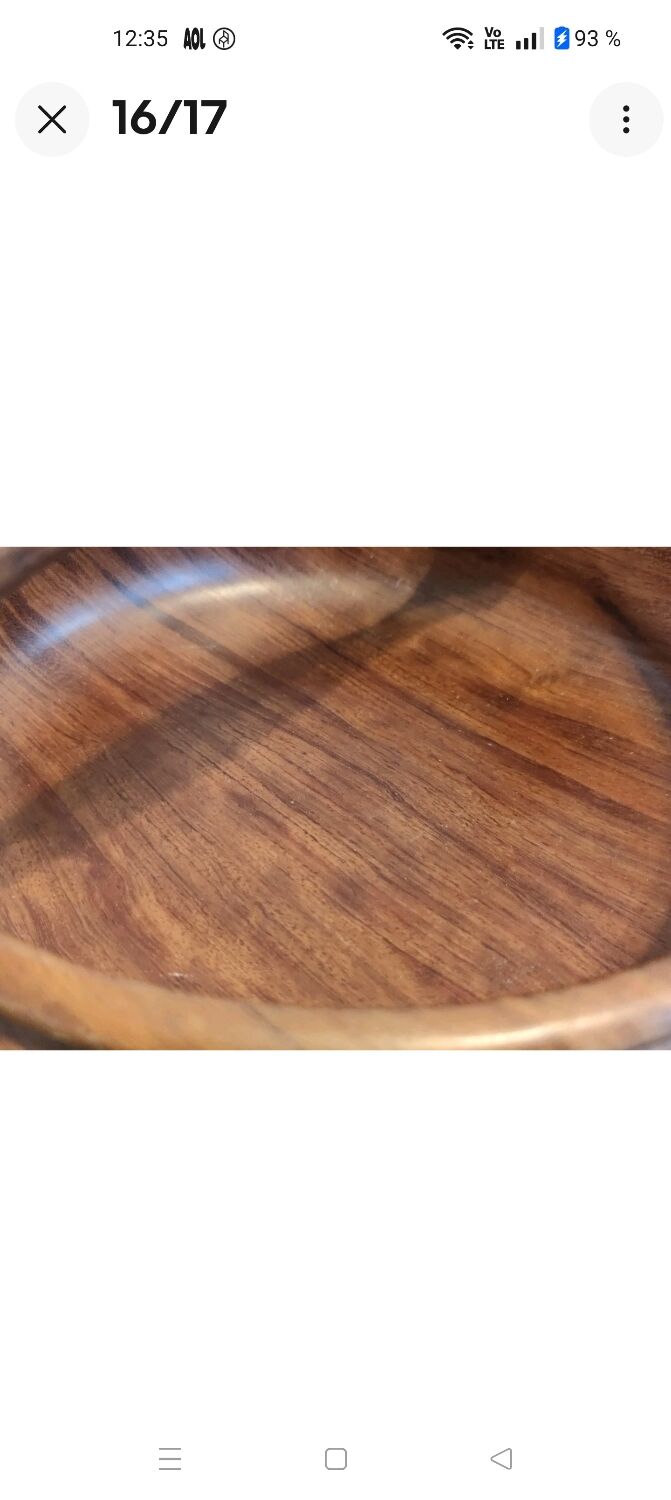 Teak salad bowl/fruit bowl from the 1960s