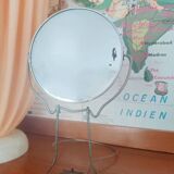 vintage barber mirror