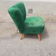 Fauteuil cocktail vert