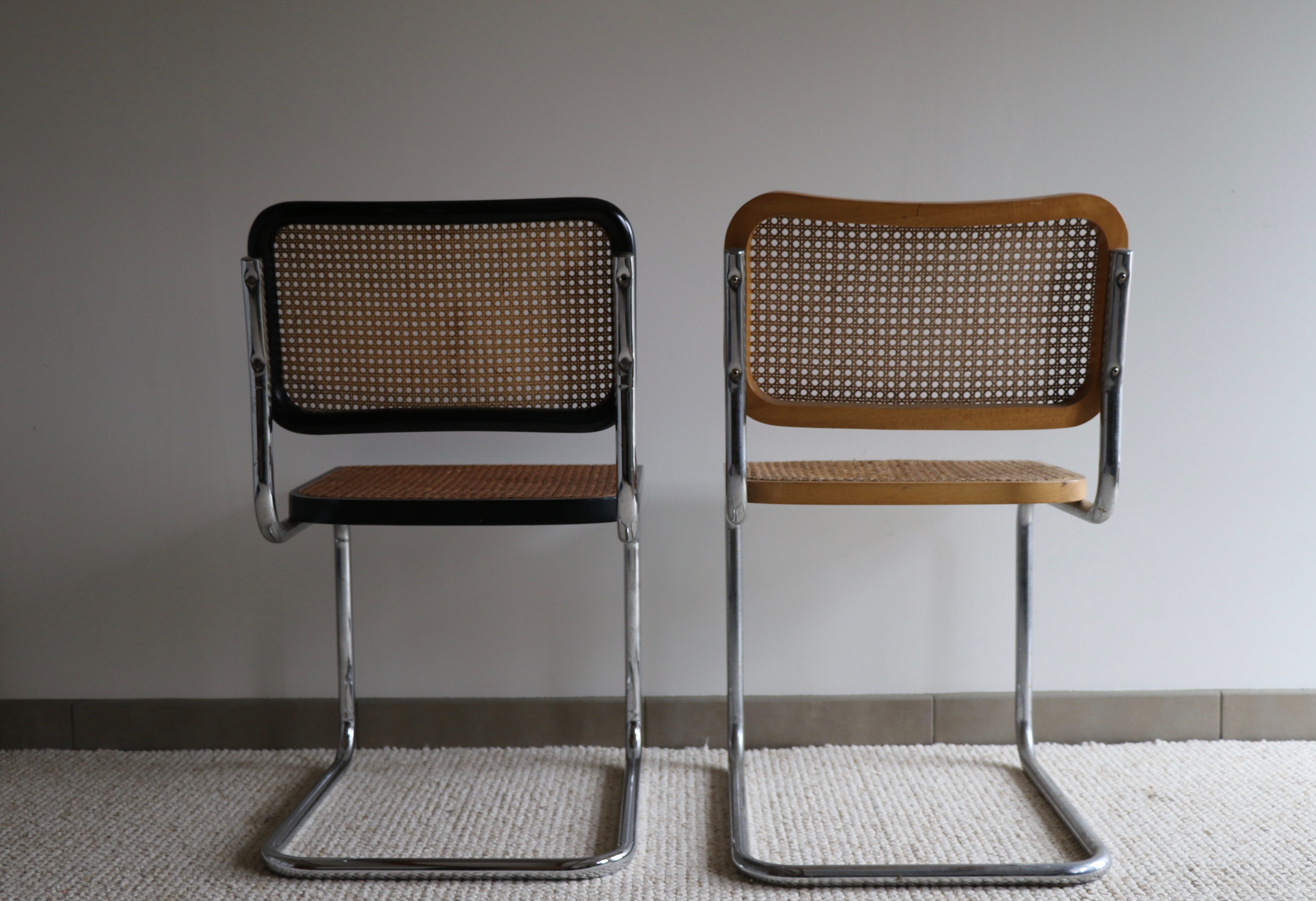 Paire de chaises B32 par Marcel Breuer