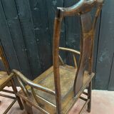 Pair of 19th century dignitary armchairs