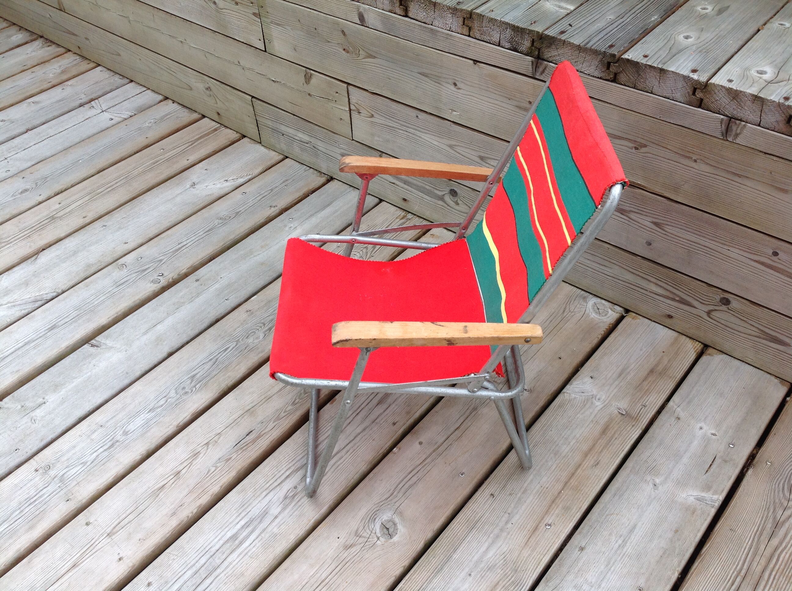 Children's camping armchair