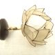 Applique lotus nacre et laiton
