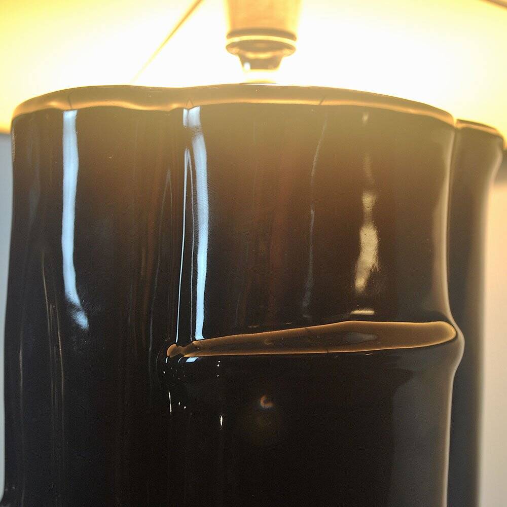 Ceramic table lamp from Italy, 1970s.