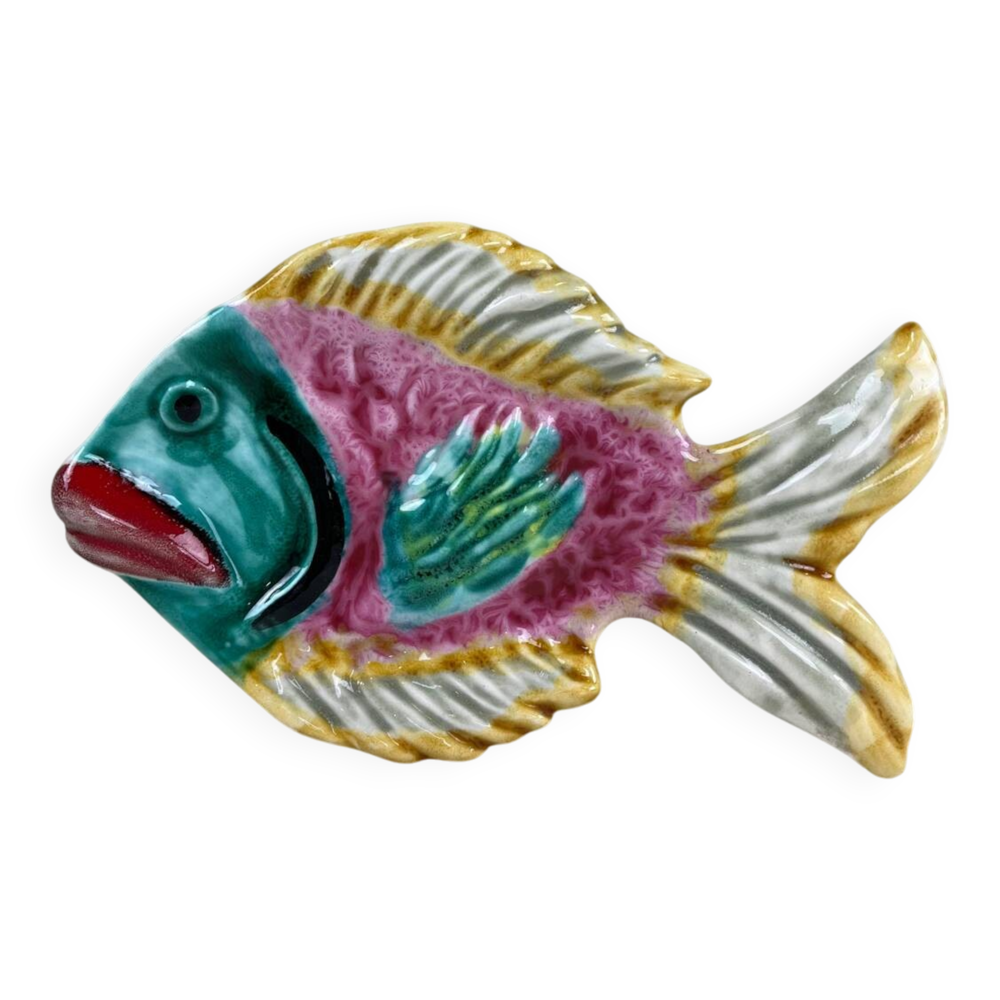 Fish-shaped trinket tray in Vallauris