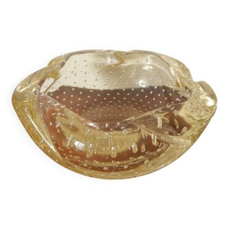 Antique crystal pocket daum france vintage deco french crystal cup pin tray