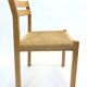 Vintage dining chair model 401 - JL Mollers Mobelfabric Denmark Papercord