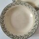 6 old E.C. Salins “Les Épis” ironstone soup plates