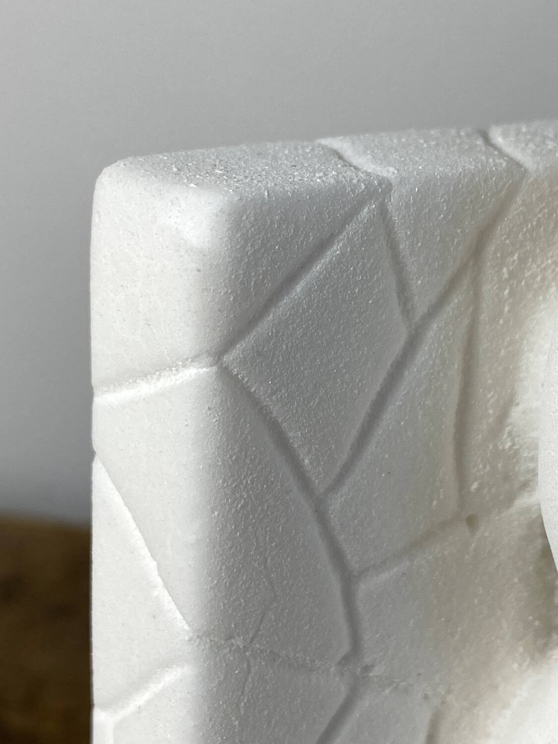 Paire de serre-livres chat en pierre vintage