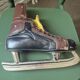 Vintage leather ice skates Kovopol