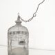 Grey metal decoration cage