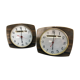 Rare duo of vintage roll clocks JAZ Licato 1960
