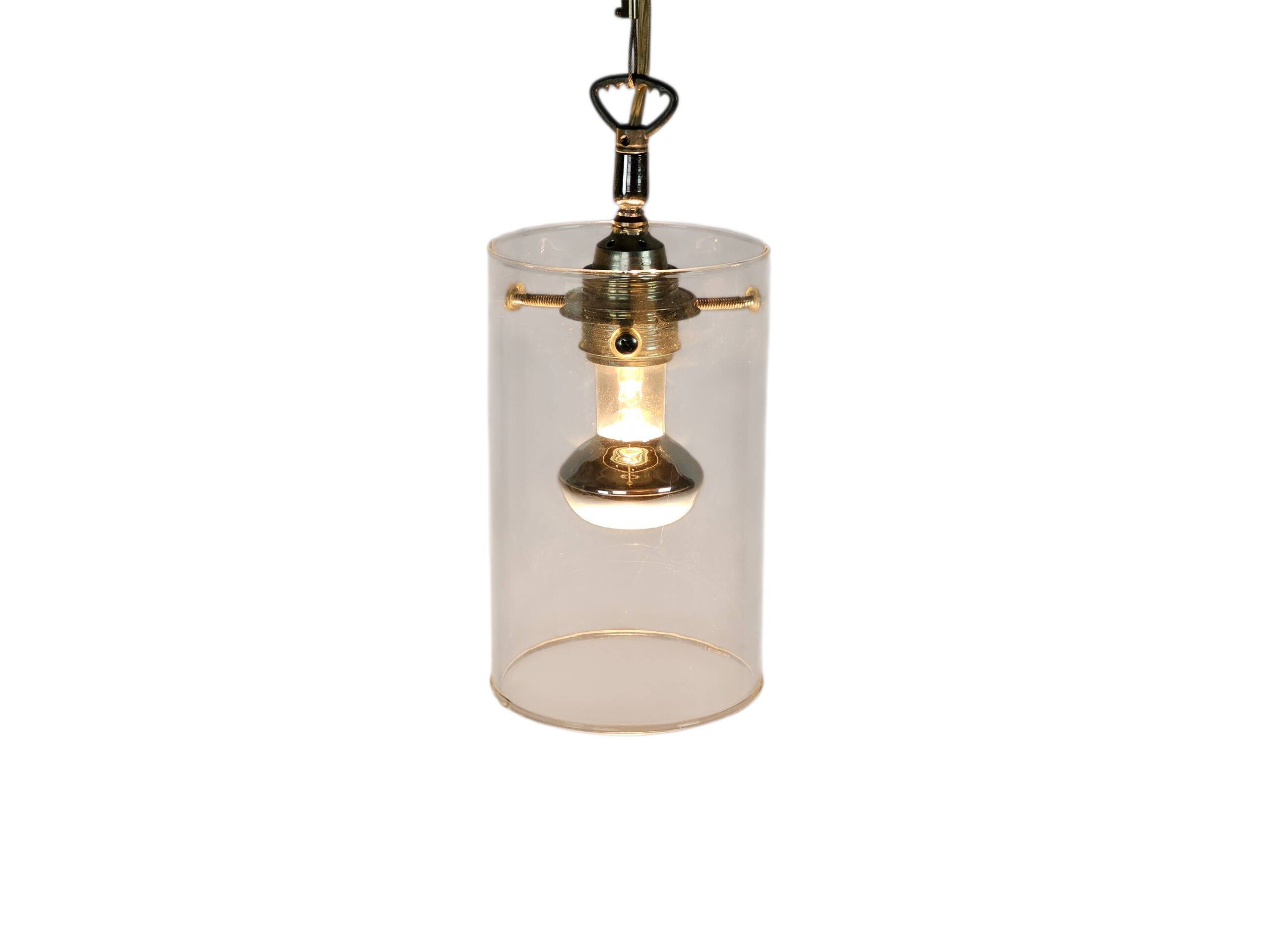 Dutch design - Pola International Amsterdam - hanging lamp - glass - metal